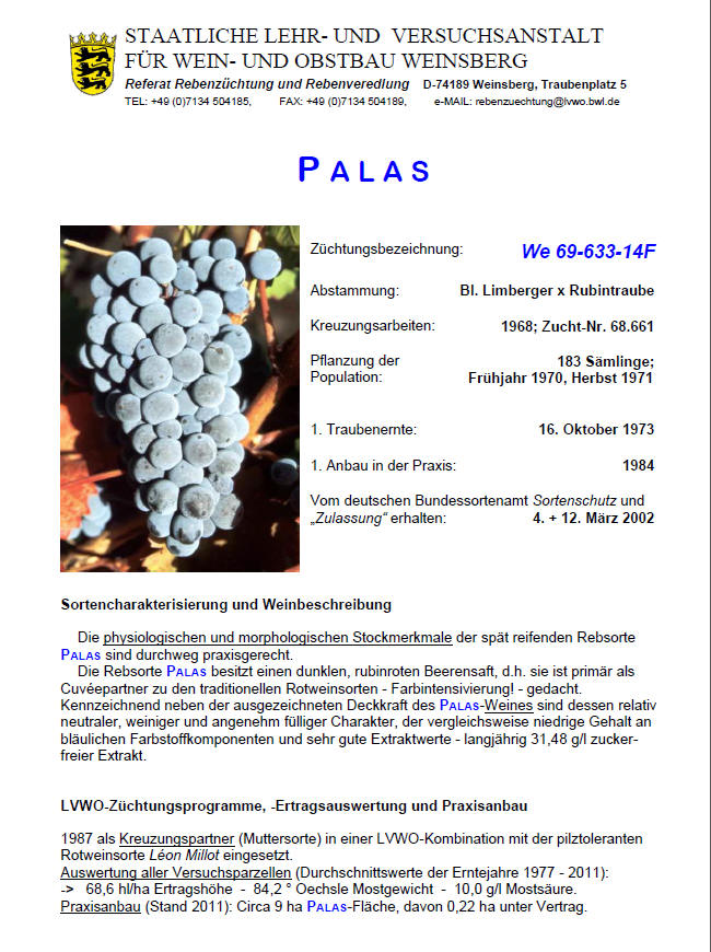 Palas - Rebschule Müller